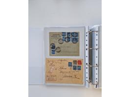 1920/23, umfangreiche Sammlung mit über 4600 Briefen, Karten und Ganzsachen. Dabei interessante Frankaturen, Blockeinheiten, 