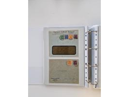 1920/23, umfangreiche Sammlung mit über 4600 Briefen, Karten und Ganzsachen. Dabei interessante Frankaturen, Blockeinheiten, 