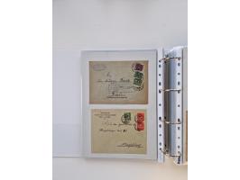 1920/23, umfangreiche Sammlung mit über 4600 Briefen, Karten und Ganzsachen. Dabei interessante Frankaturen, Blockeinheiten, 