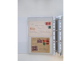 1920/23, umfangreiche Sammlung mit über 4600 Briefen, Karten und Ganzsachen. Dabei interessante Frankaturen, Blockeinheiten, 