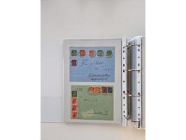 1920/23, umfangreiche Sammlung mit über 4600 Briefen, Karten und Ganzsachen. Dabei interessante Frankaturen, Blockeinheiten, 