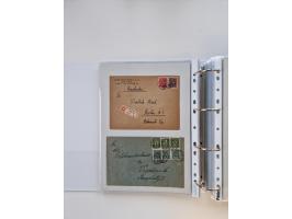 1920/23, umfangreiche Sammlung mit über 4600 Briefen, Karten und Ganzsachen. Dabei interessante Frankaturen, Blockeinheiten, 