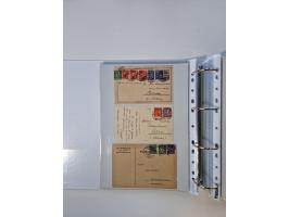 1920/23, umfangreiche Sammlung mit über 4600 Briefen, Karten und Ganzsachen. Dabei interessante Frankaturen, Blockeinheiten, 