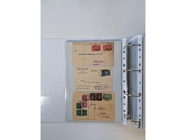 1920/23, umfangreiche Sammlung mit über 4600 Briefen, Karten und Ganzsachen. Dabei interessante Frankaturen, Blockeinheiten, 