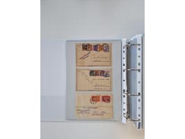 1920/23, umfangreiche Sammlung mit über 4600 Briefen, Karten und Ganzsachen. Dabei interessante Frankaturen, Blockeinheiten, 