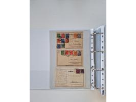 1920/23, umfangreiche Sammlung mit über 4600 Briefen, Karten und Ganzsachen. Dabei interessante Frankaturen, Blockeinheiten, 