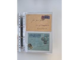 1920/23, umfangreiche Sammlung mit über 4600 Briefen, Karten und Ganzsachen. Dabei interessante Frankaturen, Blockeinheiten, 