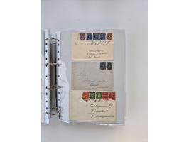 1920/23, umfangreiche Sammlung mit über 4600 Briefen, Karten und Ganzsachen. Dabei interessante Frankaturen, Blockeinheiten, 