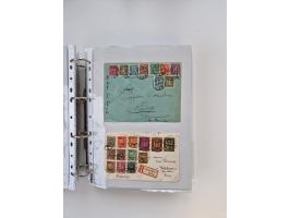 1920/23, umfangreiche Sammlung mit über 4600 Briefen, Karten und Ganzsachen. Dabei interessante Frankaturen, Blockeinheiten, 