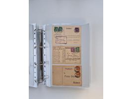 1920/23, umfangreiche Sammlung mit über 4600 Briefen, Karten und Ganzsachen. Dabei interessante Frankaturen, Blockeinheiten, 