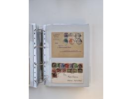 1920/23, umfangreiche Sammlung mit über 4600 Briefen, Karten und Ganzsachen. Dabei interessante Frankaturen, Blockeinheiten, 