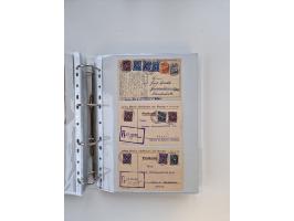 1920/23, umfangreiche Sammlung mit über 4600 Briefen, Karten und Ganzsachen. Dabei interessante Frankaturen, Blockeinheiten, 