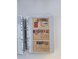 1920/23, umfangreiche Sammlung mit über 4600 Briefen, Karten und Ganzsachen. Dabei interessante Frankaturen, Blockeinheiten, 