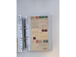 1920/23, umfangreiche Sammlung mit über 4600 Briefen, Karten und Ganzsachen. Dabei interessante Frankaturen, Blockeinheiten, 