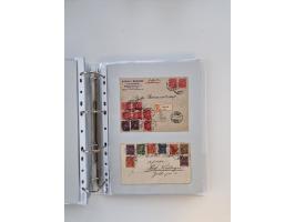 1920/23, umfangreiche Sammlung mit über 4600 Briefen, Karten und Ganzsachen. Dabei interessante Frankaturen, Blockeinheiten, 