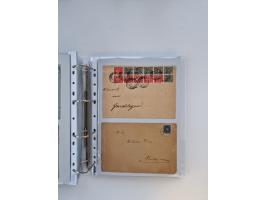 1920/23, umfangreiche Sammlung mit über 4600 Briefen, Karten und Ganzsachen. Dabei interessante Frankaturen, Blockeinheiten, 