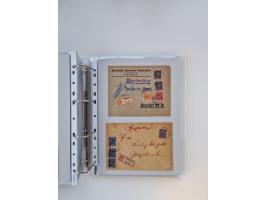 1920/23, umfangreiche Sammlung mit über 4600 Briefen, Karten und Ganzsachen. Dabei interessante Frankaturen, Blockeinheiten, 