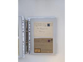 1920/23, umfangreiche Sammlung mit über 4600 Briefen, Karten und Ganzsachen. Dabei interessante Frankaturen, Blockeinheiten, 