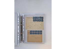 1920/23, umfangreiche Sammlung mit über 4600 Briefen, Karten und Ganzsachen. Dabei interessante Frankaturen, Blockeinheiten, 