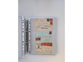 1920/23, umfangreiche Sammlung mit über 4600 Briefen, Karten und Ganzsachen. Dabei interessante Frankaturen, Blockeinheiten, 