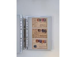 1920/23, umfangreiche Sammlung mit über 4600 Briefen, Karten und Ganzsachen. Dabei interessante Frankaturen, Blockeinheiten, 