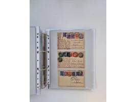1920/23, umfangreiche Sammlung mit über 4600 Briefen, Karten und Ganzsachen. Dabei interessante Frankaturen, Blockeinheiten, 