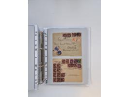 1920/23, umfangreiche Sammlung mit über 4600 Briefen, Karten und Ganzsachen. Dabei interessante Frankaturen, Blockeinheiten, 