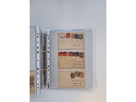 1920/23, umfangreiche Sammlung mit über 4600 Briefen, Karten und Ganzsachen. Dabei interessante Frankaturen, Blockeinheiten, 