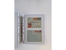 1920/23, umfangreiche Sammlung mit über 4600 Briefen, Karten und Ganzsachen. Dabei interessante Frankaturen, Blockeinheiten, 