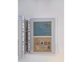 1920/23, umfangreiche Sammlung mit über 4600 Briefen, Karten und Ganzsachen. Dabei interessante Frankaturen, Blockeinheiten, 