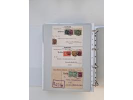 1920/23, umfangreiche Sammlung mit über 4600 Briefen, Karten und Ganzsachen. Dabei interessante Frankaturen, Blockeinheiten, 
