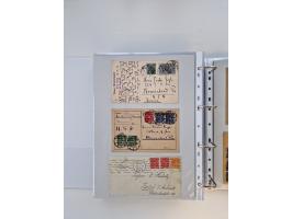 1920/23, umfangreiche Sammlung mit über 4600 Briefen, Karten und Ganzsachen. Dabei interessante Frankaturen, Blockeinheiten, 
