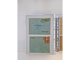 1920/23, umfangreiche Sammlung mit über 4600 Briefen, Karten und Ganzsachen. Dabei interessante Frankaturen, Blockeinheiten, 