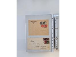 1920/23, umfangreiche Sammlung mit über 4600 Briefen, Karten und Ganzsachen. Dabei interessante Frankaturen, Blockeinheiten, 