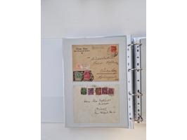 1920/23, umfangreiche Sammlung mit über 4600 Briefen, Karten und Ganzsachen. Dabei interessante Frankaturen, Blockeinheiten, 