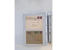 1920/23, umfangreiche Sammlung mit über 4600 Briefen, Karten und Ganzsachen. Dabei interessante Frankaturen, Blockeinheiten, 
