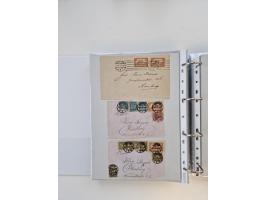 1920/23, umfangreiche Sammlung mit über 4600 Briefen, Karten und Ganzsachen. Dabei interessante Frankaturen, Blockeinheiten, 