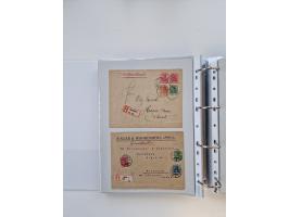 1920/23, umfangreiche Sammlung mit über 4600 Briefen, Karten und Ganzsachen. Dabei interessante Frankaturen, Blockeinheiten, 