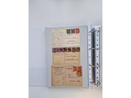 1920/23, umfangreiche Sammlung mit über 4600 Briefen, Karten und Ganzsachen. Dabei interessante Frankaturen, Blockeinheiten, 