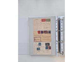 1920/23, umfangreiche Sammlung mit über 4600 Briefen, Karten und Ganzsachen. Dabei interessante Frankaturen, Blockeinheiten, 