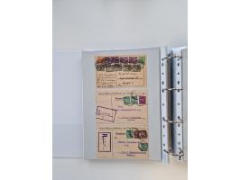 1920/23, umfangreiche Sammlung mit über 4600 Briefen, Karten und Ganzsachen. Dabei interessante Frankaturen, Blockeinheiten, 