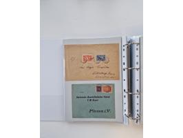 1920/23, umfangreiche Sammlung mit über 4600 Briefen, Karten und Ganzsachen. Dabei interessante Frankaturen, Blockeinheiten, 