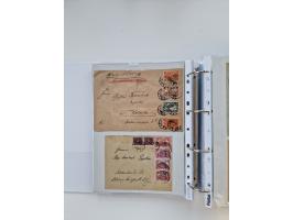 1920/23, umfangreiche Sammlung mit über 4600 Briefen, Karten und Ganzsachen. Dabei interessante Frankaturen, Blockeinheiten, 