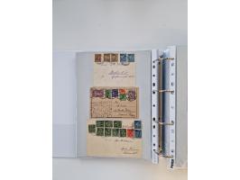 1920/23, umfangreiche Sammlung mit über 4600 Briefen, Karten und Ganzsachen. Dabei interessante Frankaturen, Blockeinheiten, 