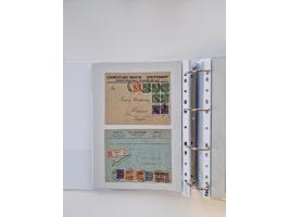 1920/23, umfangreiche Sammlung mit über 4600 Briefen, Karten und Ganzsachen. Dabei interessante Frankaturen, Blockeinheiten, 