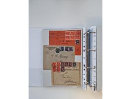 1920/23, umfangreiche Sammlung mit über 4600 Briefen, Karten und Ganzsachen. Dabei interessante Frankaturen, Blockeinheiten, 