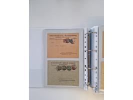 1920/23, umfangreiche Sammlung mit über 4600 Briefen, Karten und Ganzsachen. Dabei interessante Frankaturen, Blockeinheiten, 