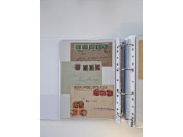 1920/23, umfangreiche Sammlung mit über 4600 Briefen, Karten und Ganzsachen. Dabei interessante Frankaturen, Blockeinheiten, 