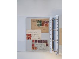 1920/23, umfangreiche Sammlung mit über 4600 Briefen, Karten und Ganzsachen. Dabei interessante Frankaturen, Blockeinheiten, 
