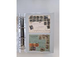 1920/23, umfangreiche Sammlung mit über 4600 Briefen, Karten und Ganzsachen. Dabei interessante Frankaturen, Blockeinheiten, 